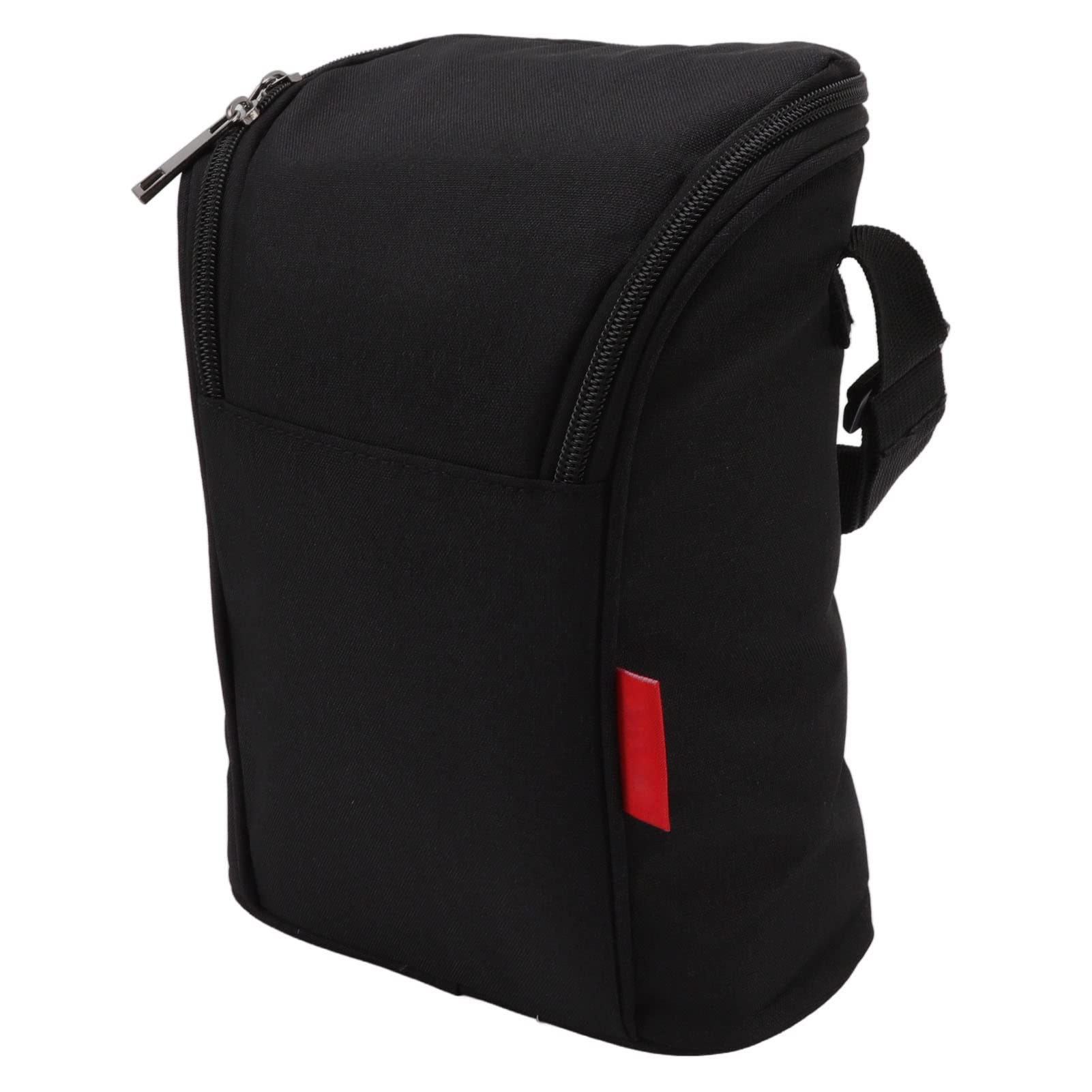 Cryfokt Bolsa Térmica para Mamadeira, Bolsa Com Isolamento Resistente a Arranhões, Tecido de Nylon à Prova D'água, Simples e Prática para Viagens Em Família, Caminhada, 1 para Mamadeira (Preta)