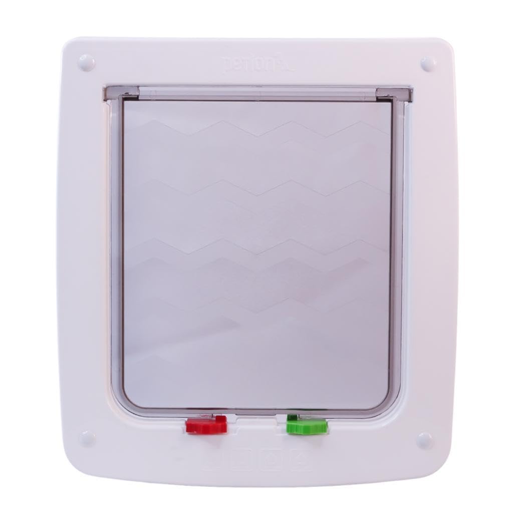 Petlon Porta Portinha Pet Gato Ou Cão Branca tam G 27,5cm x 24,5cm