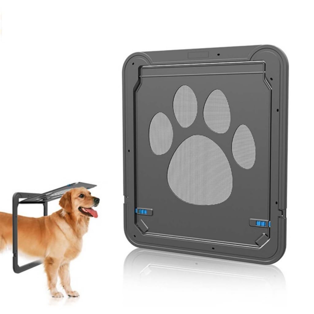 Porta De Passagem Tela Magnética Para Pet Cães Gato Cachorro Para Proteção Segurança Portinha