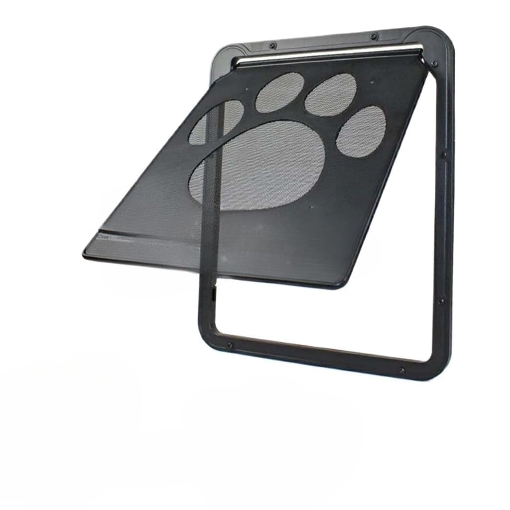 Porta Pet Magnética para Gatos e Cachorros Tela de Passagem | Porta pet com tela magnética e fechamento automático para cães e gatos com liberdade de acesso e proteção
