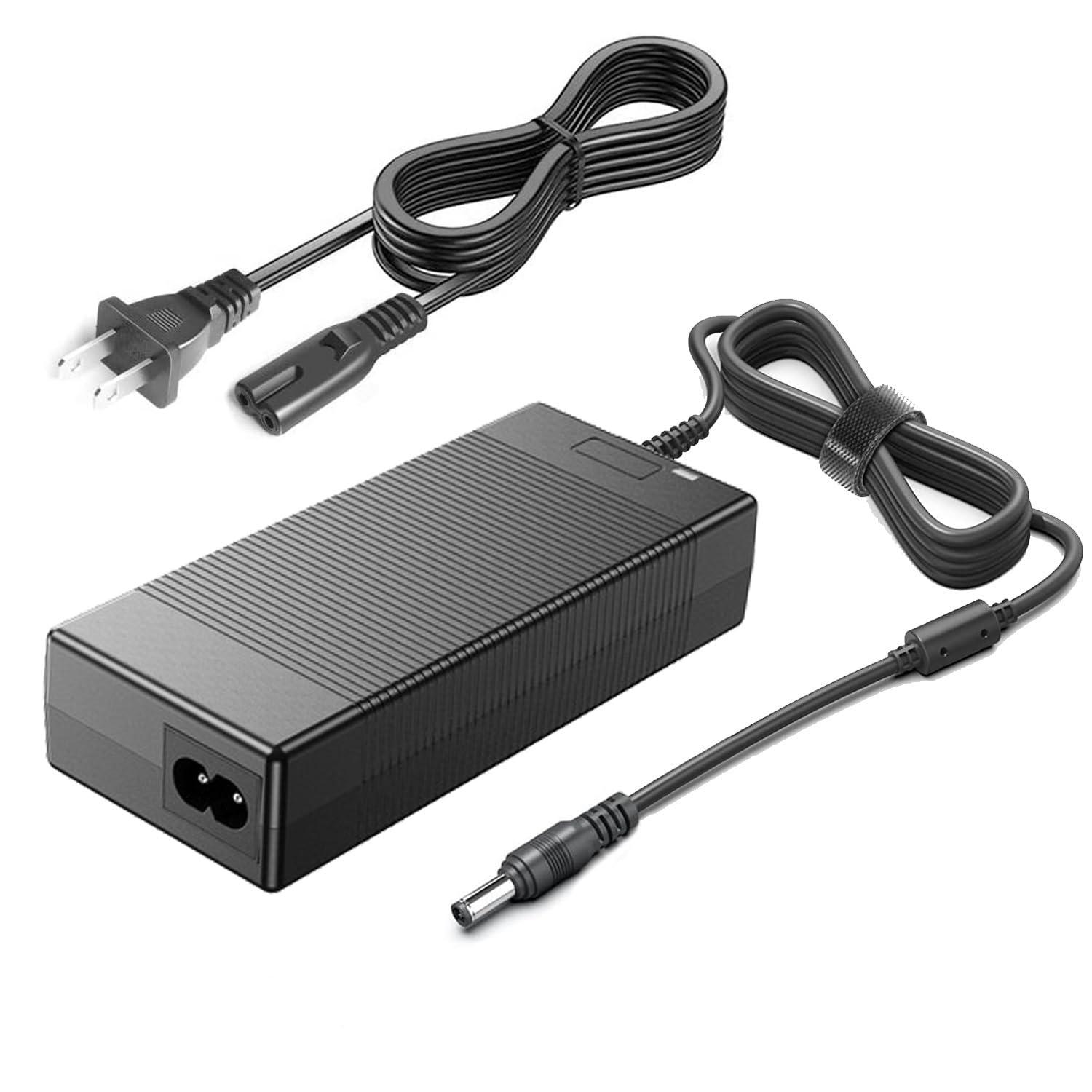 19V 65W Ac Adaptador Carregador Para Enginstar R300 R350 Powkey Enoflo G300 Daranener Neo300 Estação De Energia Portátil 300W/296Wh 350W/296Wh Banco Baterias Gerador Solar Cabo Alimentação