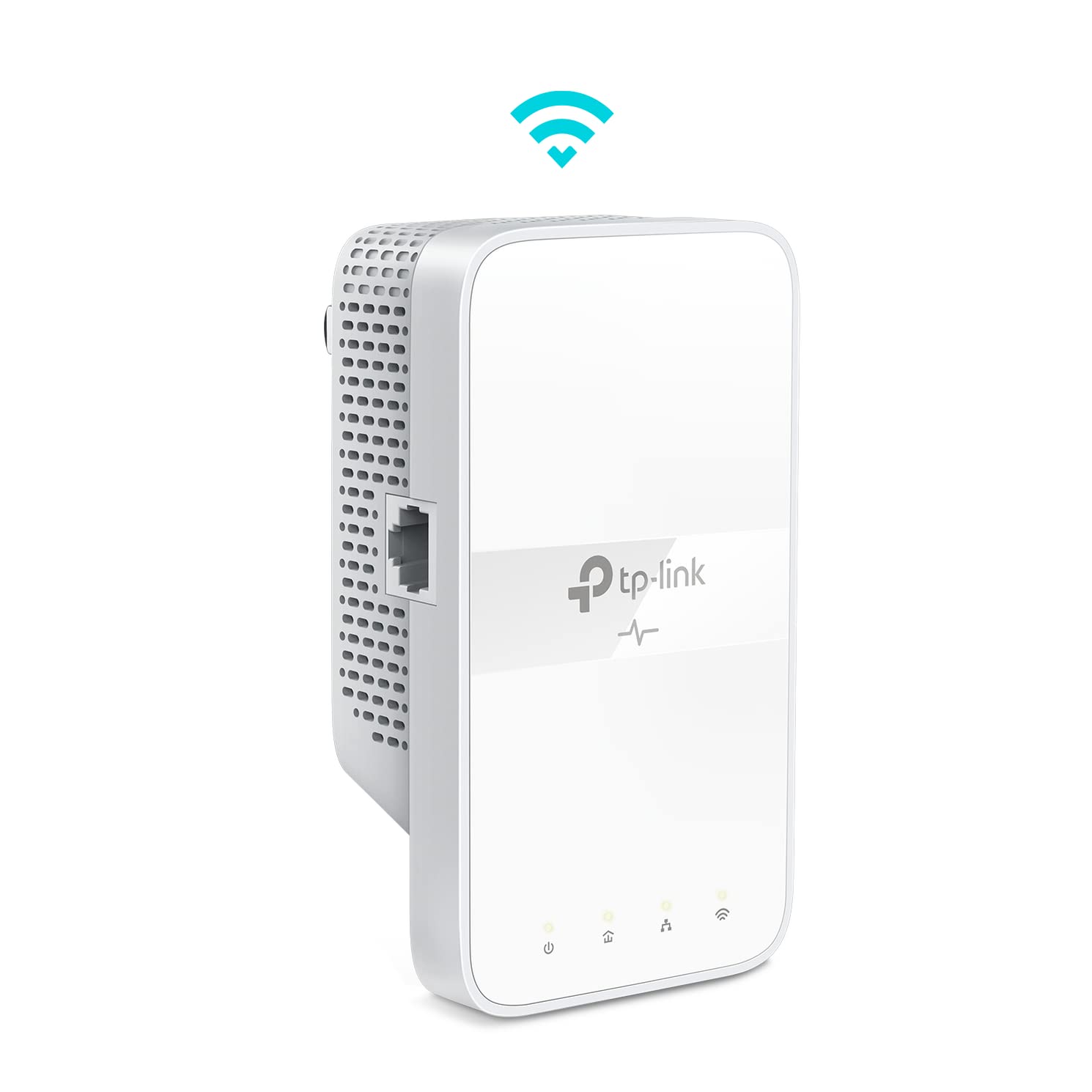TP-Link Powerline Wi-Fi Extender (TL-WPA7617) - AV1000 Powerline Ethernet Adapter with AC1200 Dual Band Wi-Fi, Gigabit Port, Passthrough, OneMesh, Ethernet Over Power, Plug & Play, Add-on Unit