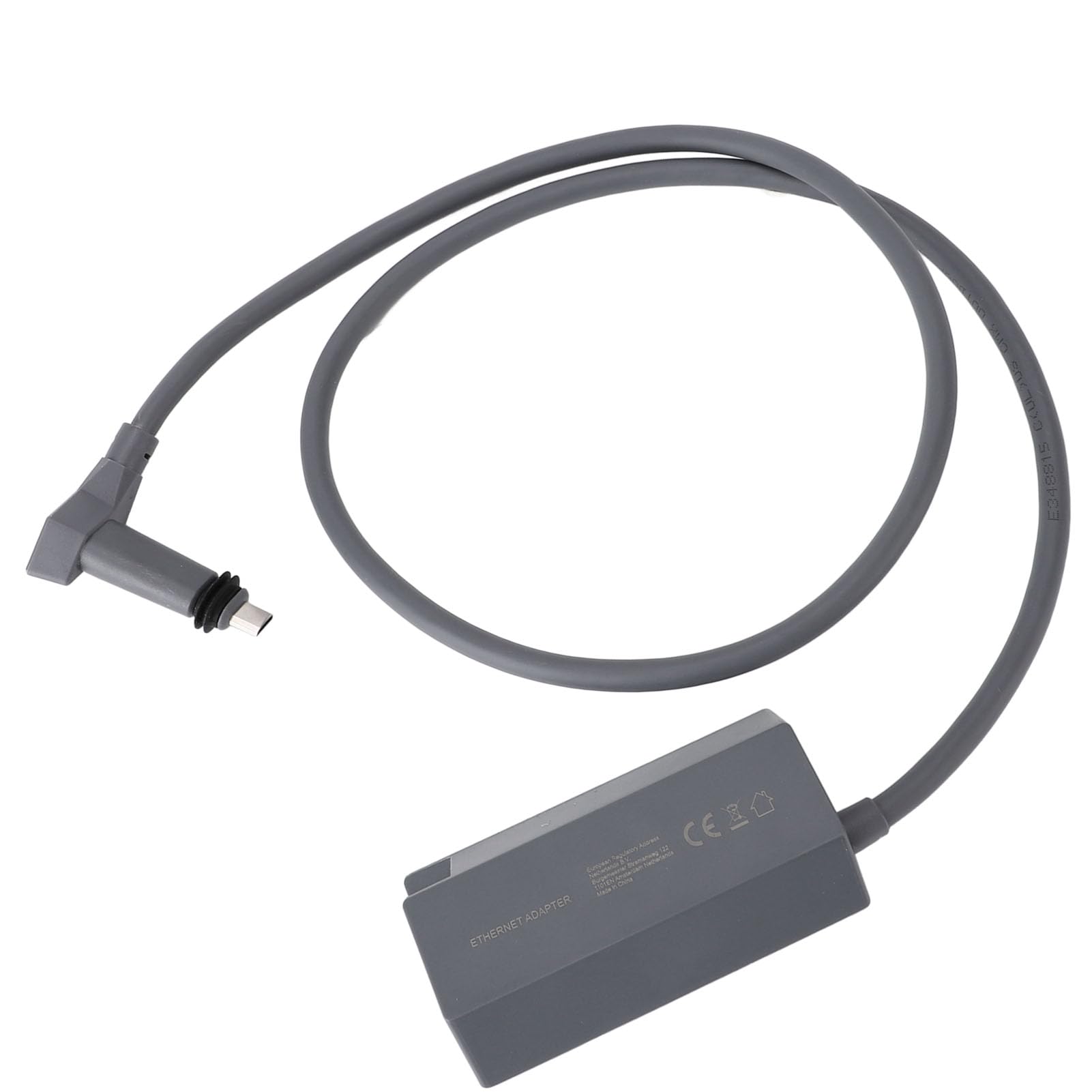 Adaptador Ethernet Retangular Satellite Internet Powerline para Rede Externa com Fio