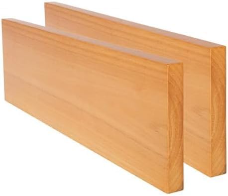 ôMEGA ANTENAS CURITIBA Prateleira Flutuante de Madeira Maciça com Suporte Invisível – 50 a 80 cm – Cores Mel Preto ou Verniz Incolor – Para Sala Quarto e Cozinha (Verniz Incolor, 60cm, 2)