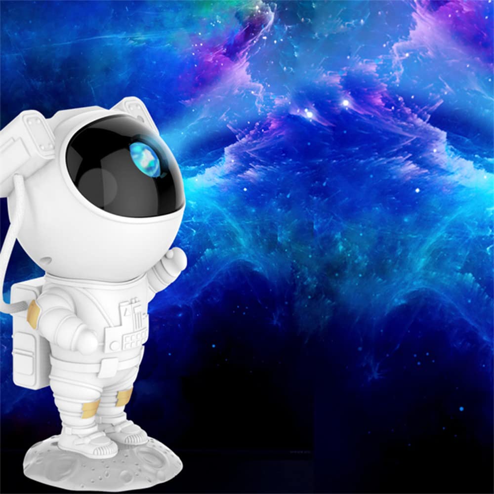 MAGICKK Projetor De Luz Galaxy Star, Projetor Astronauta Estrela Para Quarto Luz Noturna Com Brilho AjustáVel E Velocidade Vem Estrela/GaláXia Para Festa, Casamento, DecoraçãO De Casa, Bebê Infantil Adulto