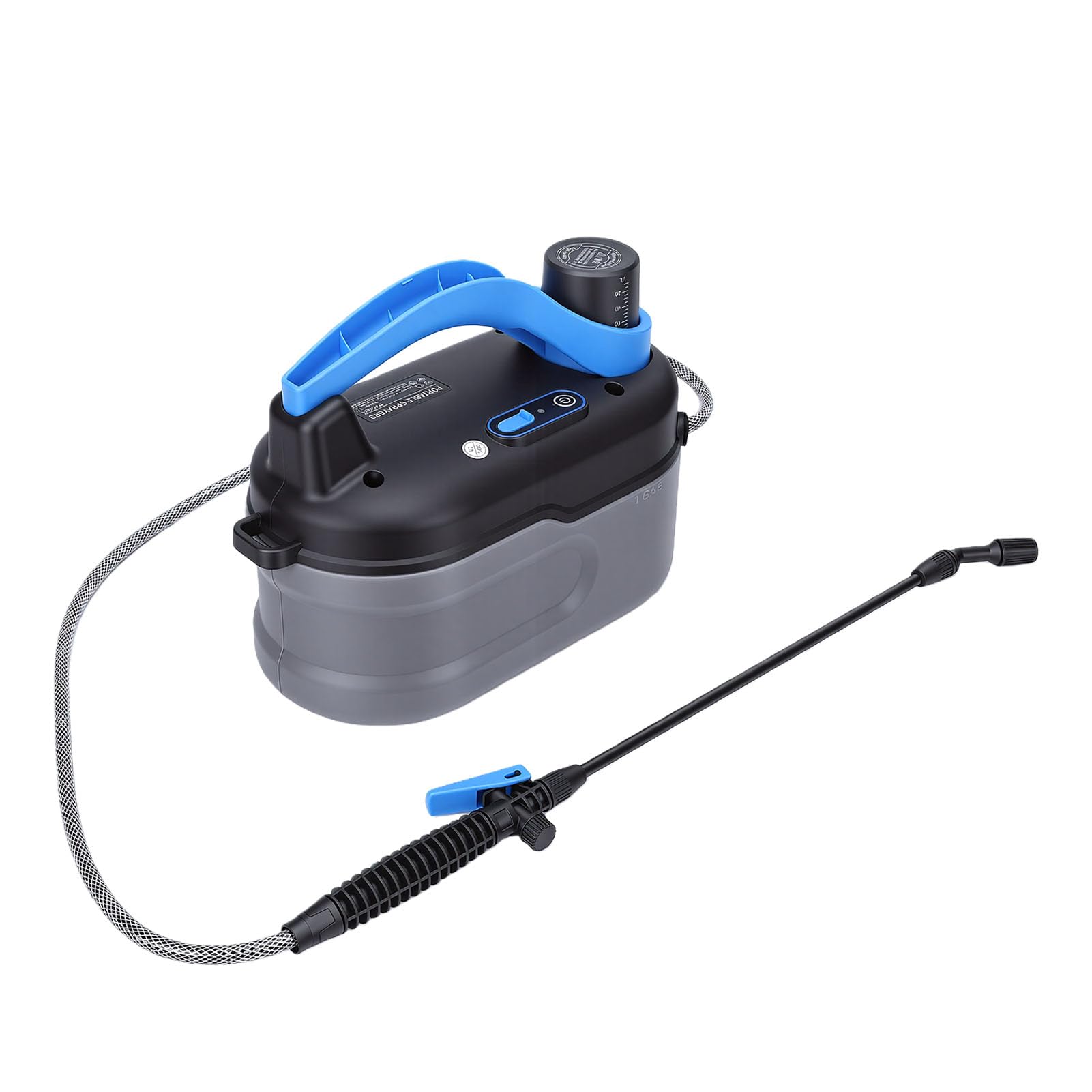 BTSEURY Pulverizador Elétrico de Jardim Com Bateria de 1800mAh, Varinha Telescópica, Bico Ajustável para Quintal, Plantas (4L)