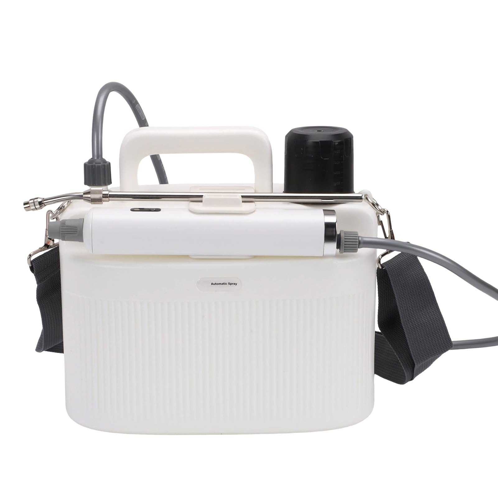 Eujgoov Pulverizador à Bateria, Tanque de 5000ml, Bateria de 2200mAh | Pulverizador de Jardim Elétrico Em Plástico para Plantas e Grama, Irrigação, Capina, Correia Ajustável, Habitação Selada