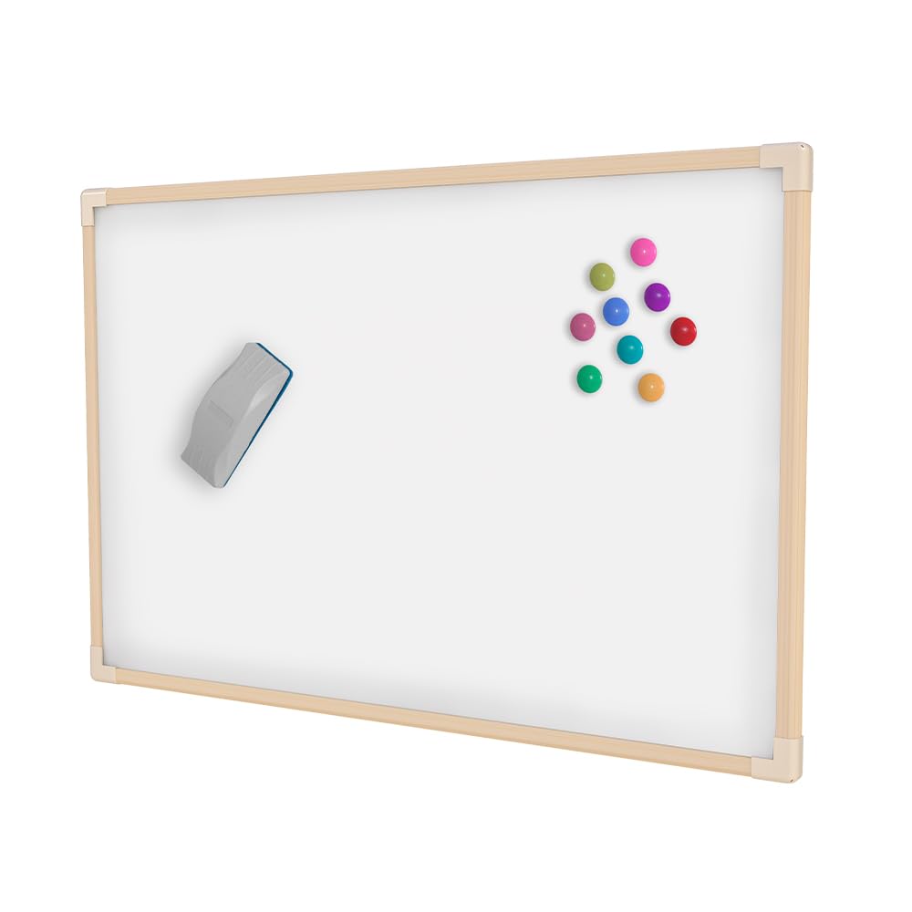 QUADRO BRANCO MAGNETICO OFFICE MDF CARVALHO NEO 060 X 040 CM, STALO