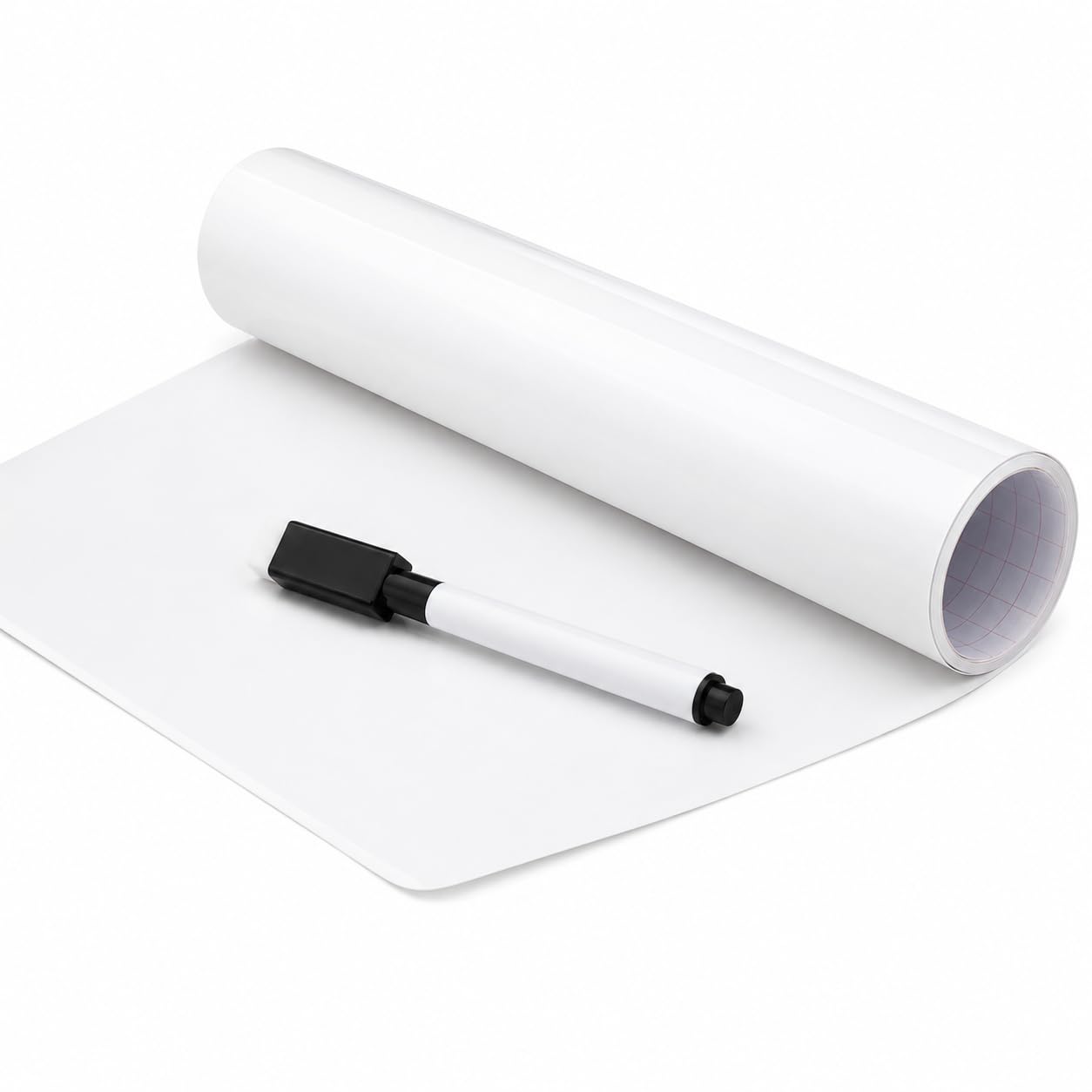 Papel de Parede Adesivo Lousa Quadro Branco 45x200cm Reutilizável