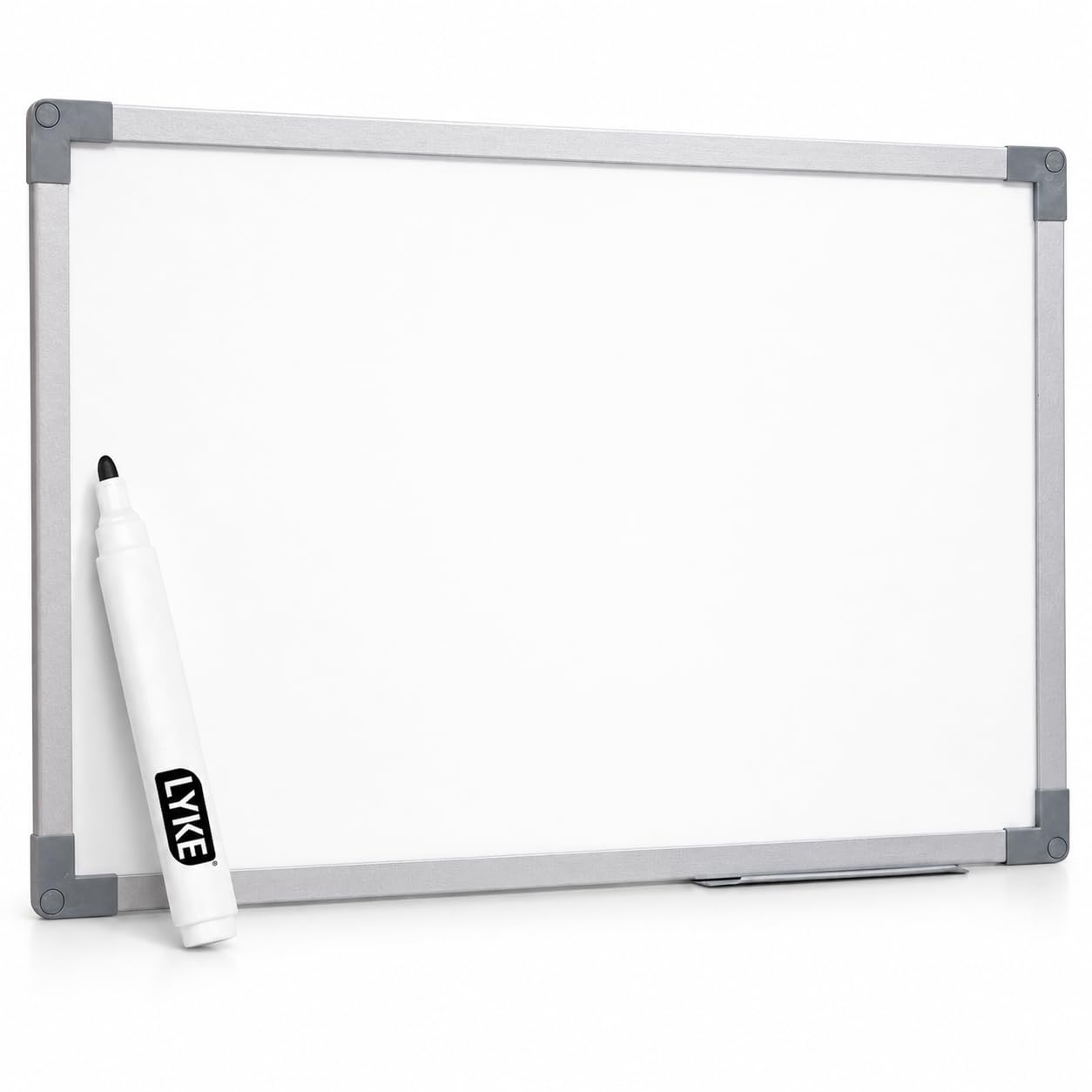 Lousa Quadro Branco Moldura De Alumínio 70x50cm + Caneta - Bundle com 2 itens