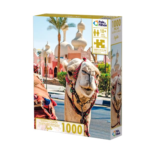 Pais & Filhos - Quebra-Cabeça, 1000 Peças, EGITO