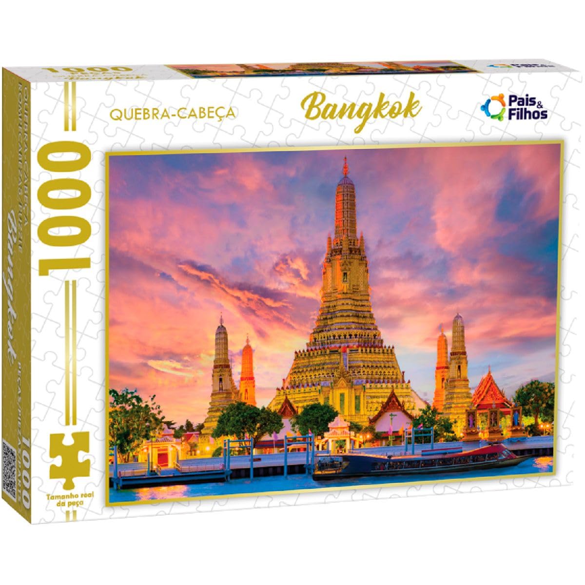 Pais & Filhos - Quebra-Cabeça 1000 Peças, BANGKOK