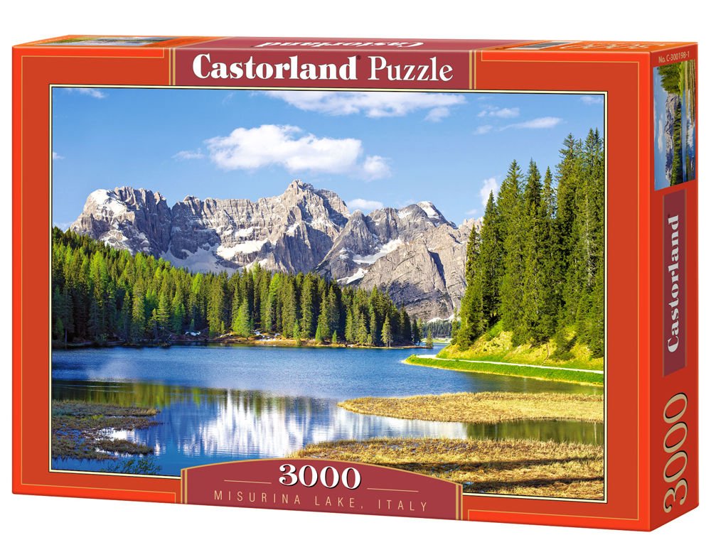 Castorland Quebra-cabeça Lago Misurina, Itália (3000 peças)
