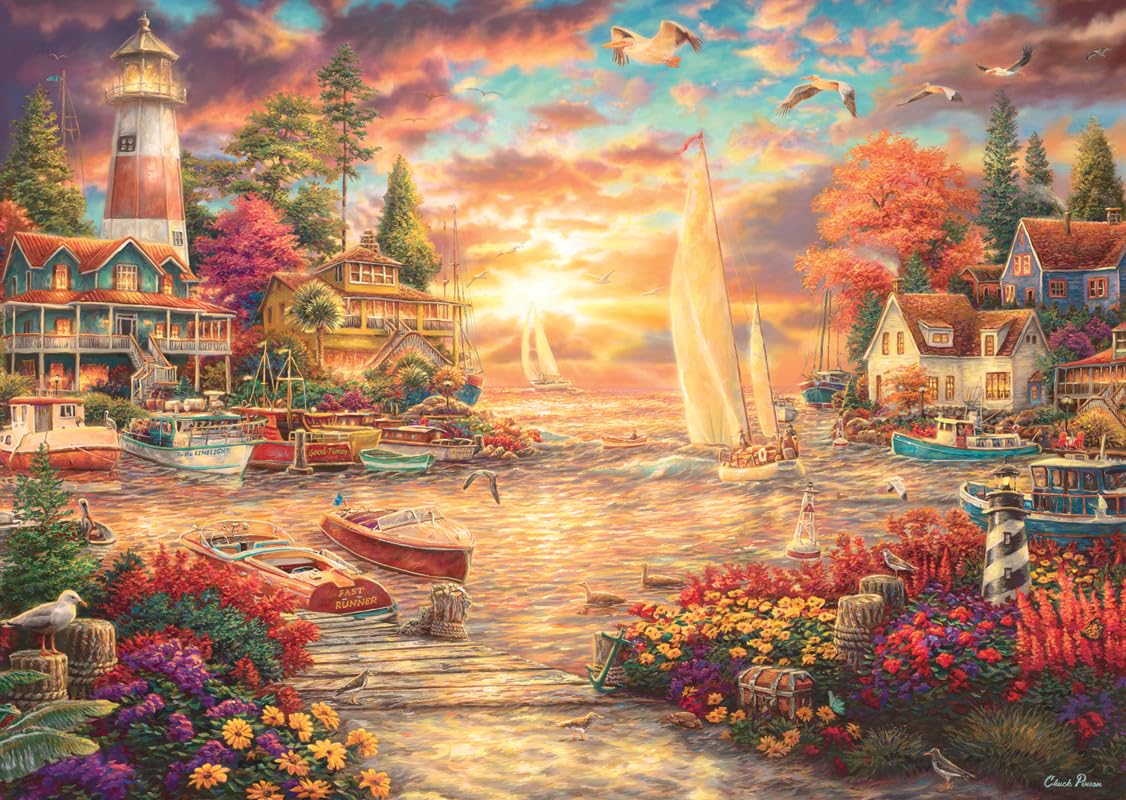 Anatolian Puzzle 3000 peças: Au Coucher du Soleil