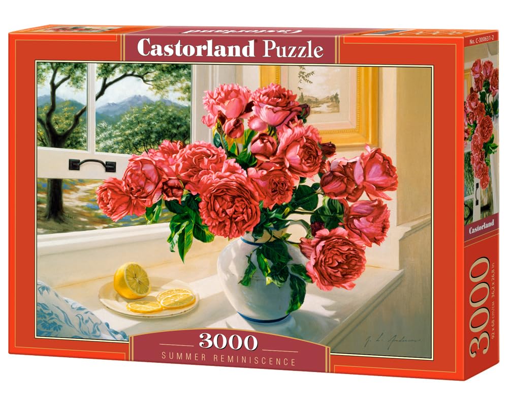 Castorland C-300631-2 Quebra-cabeça de reminiscência de verão de 3000 peças, multicolorido