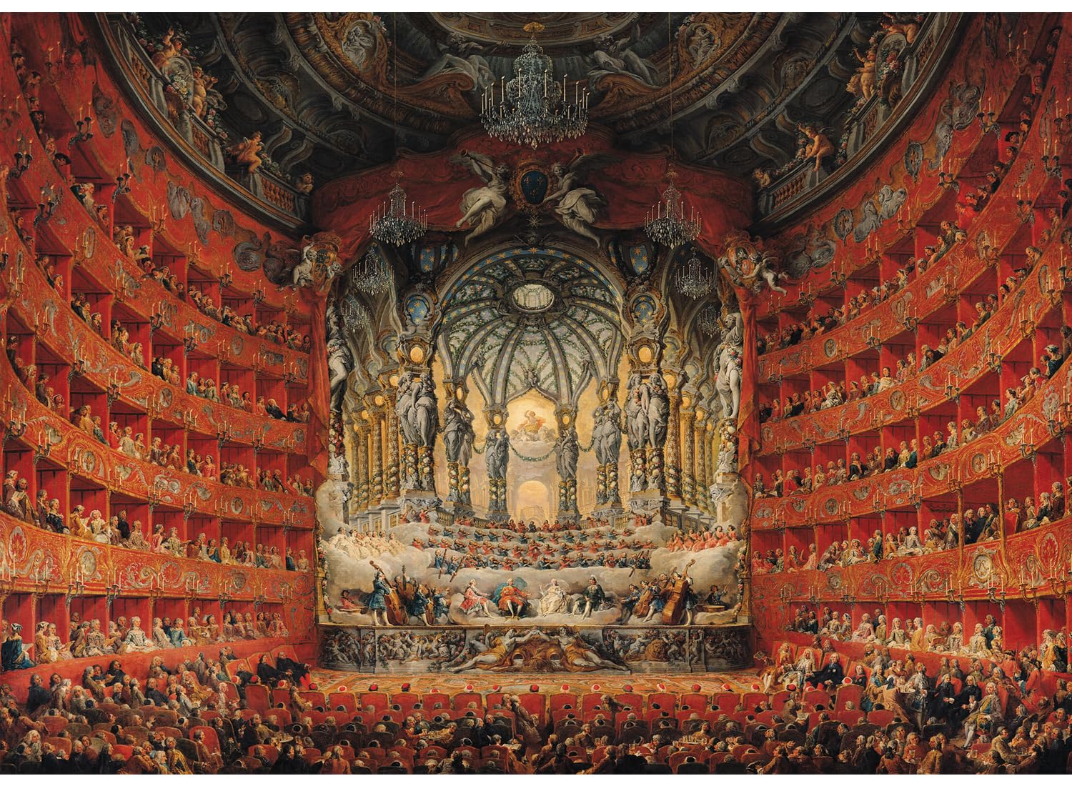Anatolian Quebra-cabeça - Teatro Argentina, quebra-cabeça de 3000 peças, #4930