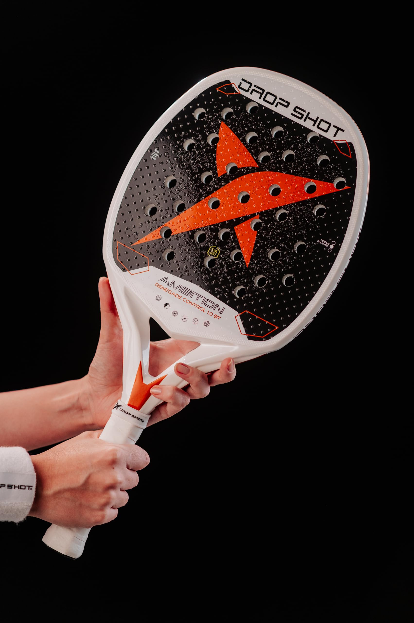 Raquete de Beach Tennis Drop Shot Renegade Control 1.0 BT + Bolsa + Brindes