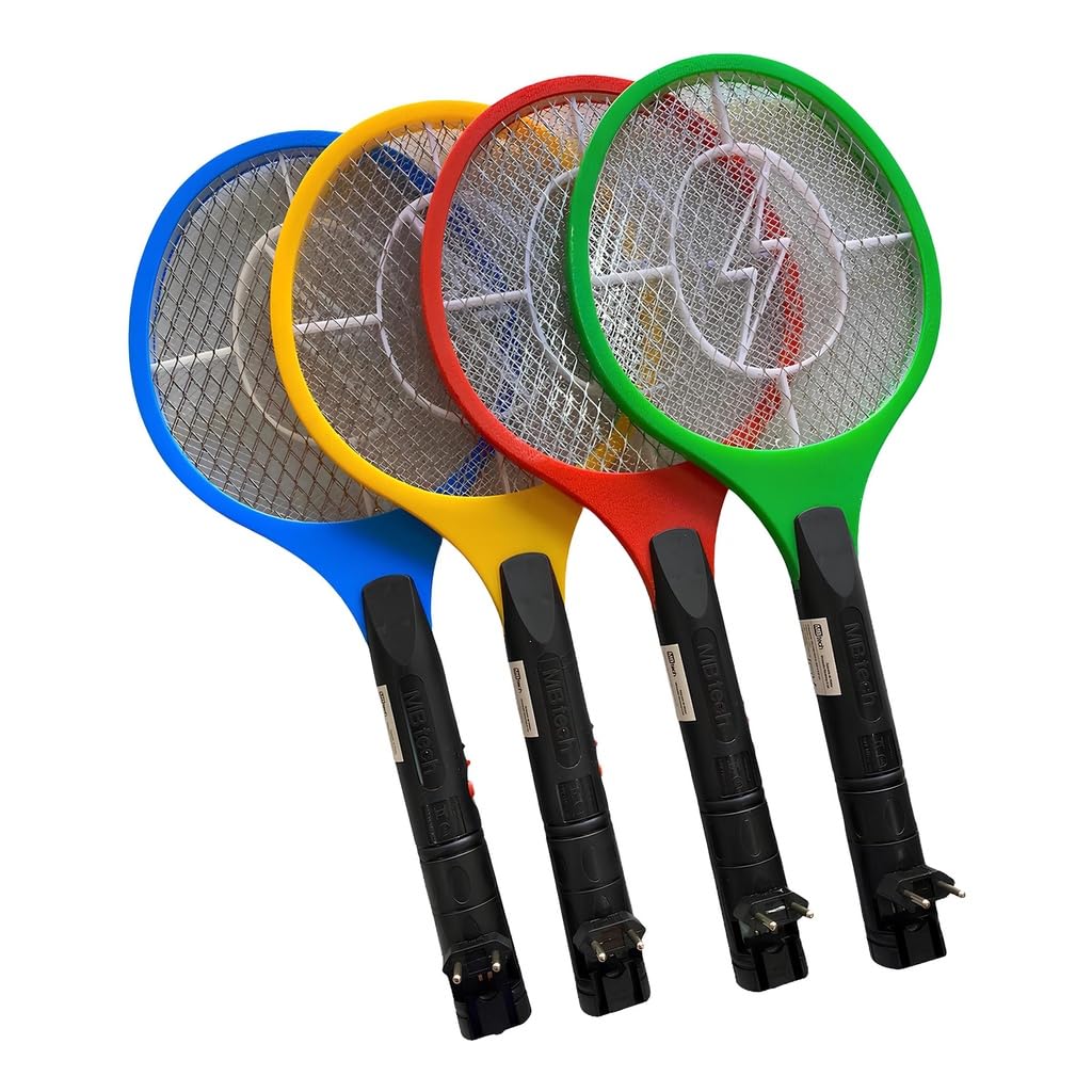Kit 2 Raquetes Elétrica Mata Mosquito Insetos Recarregável 110v~220v