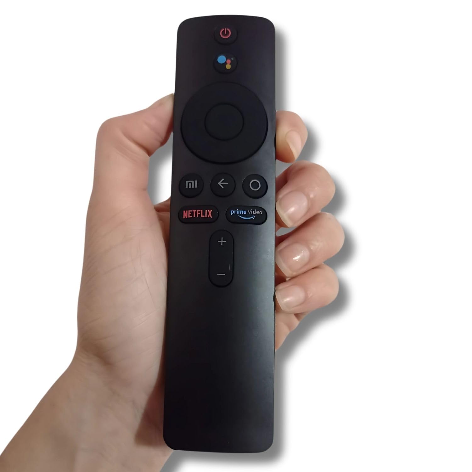 Controle Remoto com Comando de Voz Compatível com MiBox, Mi Stick TV, XMRM-00A, XMRM-00AB1, MiBox, 4A, 4S, 4X, 4K, Ultra HD, Android TV, S BOX, Google Assitent