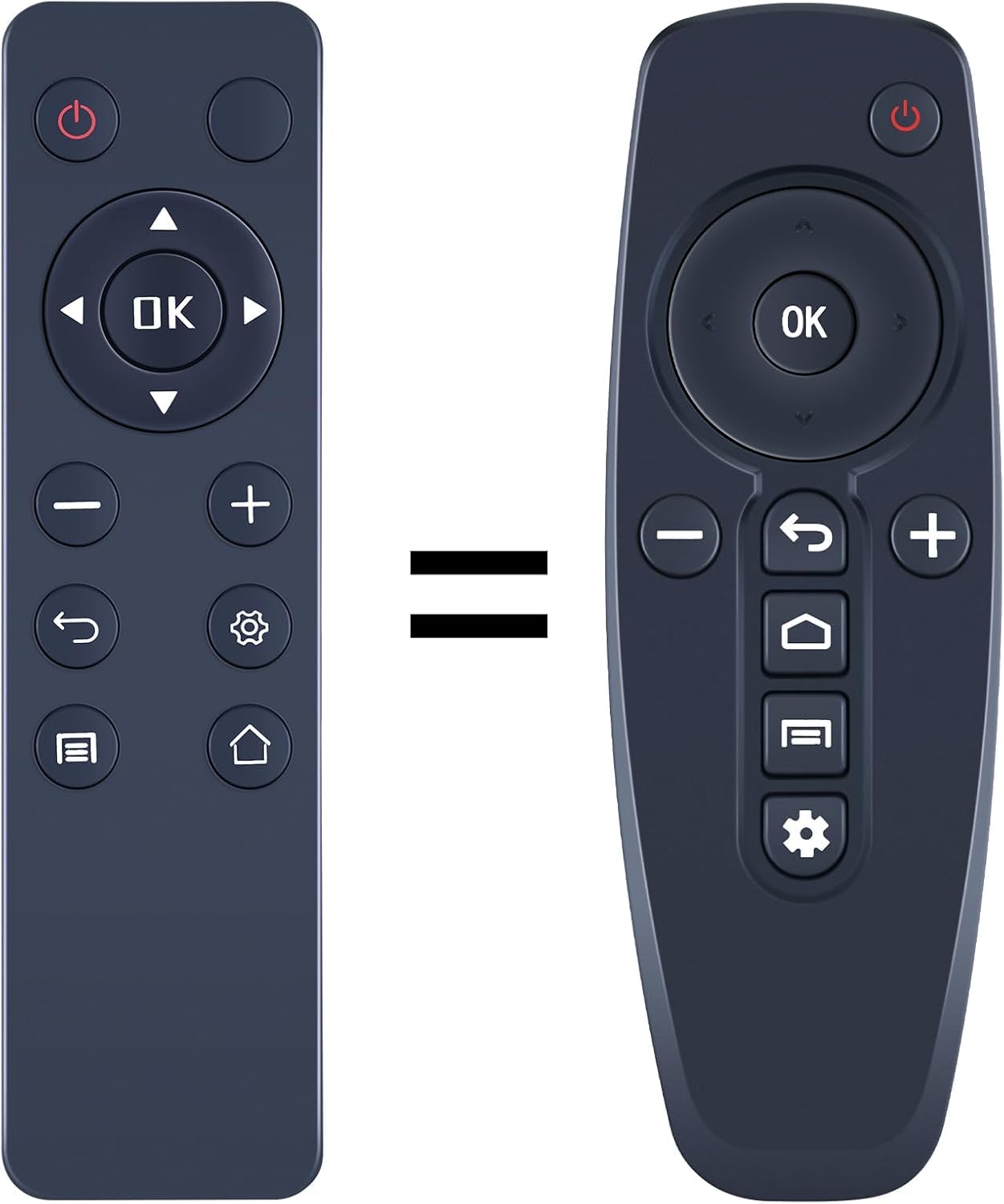 WDZP Novo controle remoto de substituição para Minix Neo X6 X8-H 4K Android TV Box