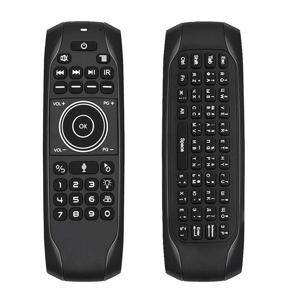 Teclado Sem Fio Para TV Box Com 6 Eixos Comando De Voz