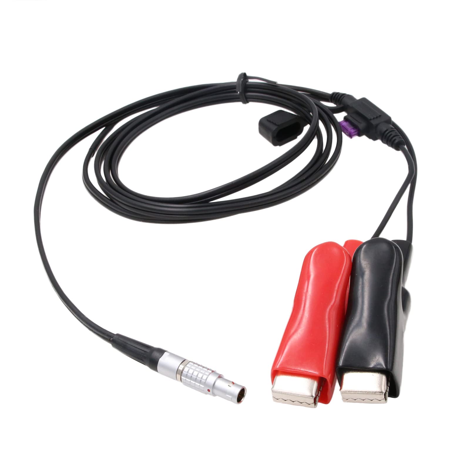 HangTon Cabo de alimentação externa de 5 pinos para South S86 S82, KOLIDA K9T, receptor Stonex S10 GPS GNSS RTK da bateria do carro