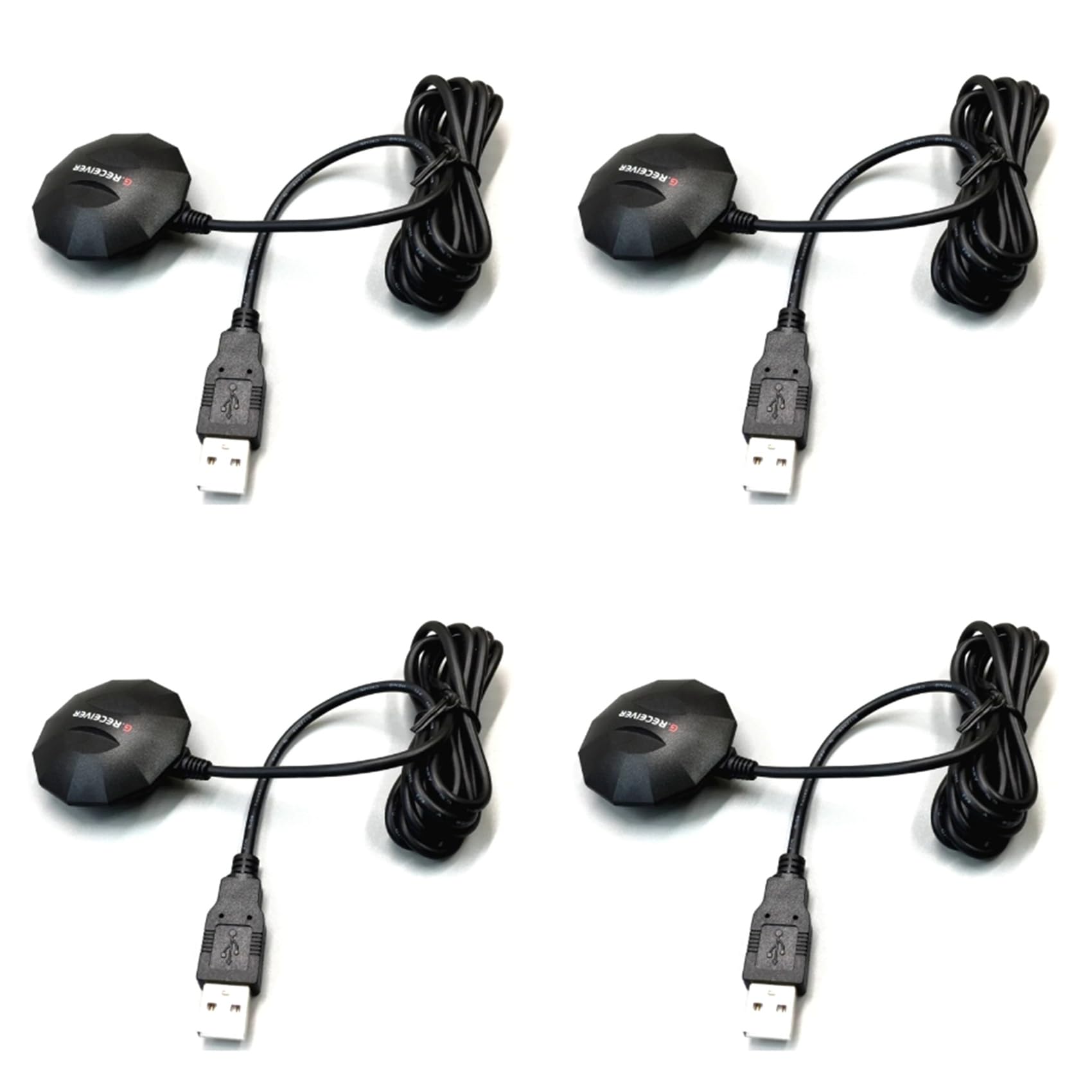 4 x antena USB GPS GLONASS receptor GNSS módulo receptor, substitui Bu-353S4, BU353S4, 0183NMEA protocolo USB