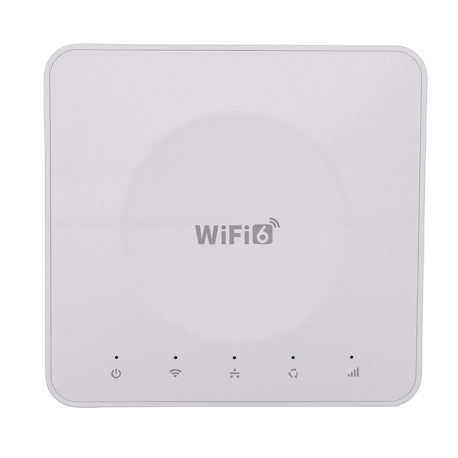 Domary 4g Cpe Roteador de Cartão Sim Sem Fio Dupla Porta Lan Wifi 6 Hotspot Móvel para Viagens e Trabalho Remoto Abs 186g 105x102x25mm