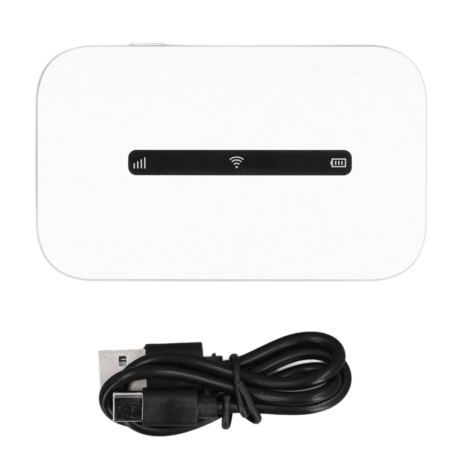 Hotspot WiFi móvel 4G LTE portátil, roteador de bolso sem fio de 150 Mbps com slot para cartão SIM, suporta 10 usuários, bateria de 3000mAh, para Europa e Ásia