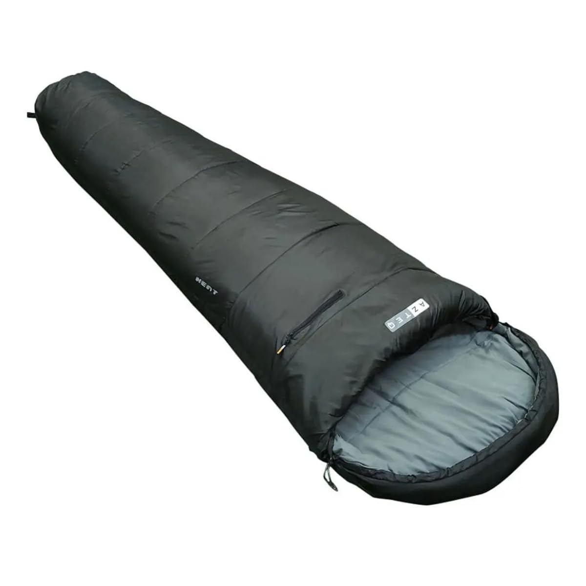 Azteq Saco De Dormir Com Sistema De Aquecimento Incorporado Tipo Sarcófago Heat Azteq 7°C À 18°C Fabricado Com Tecido Ripstop A Prova D'Água Com 5 Pontos De Aquecimento E Bolsa Para Transporte