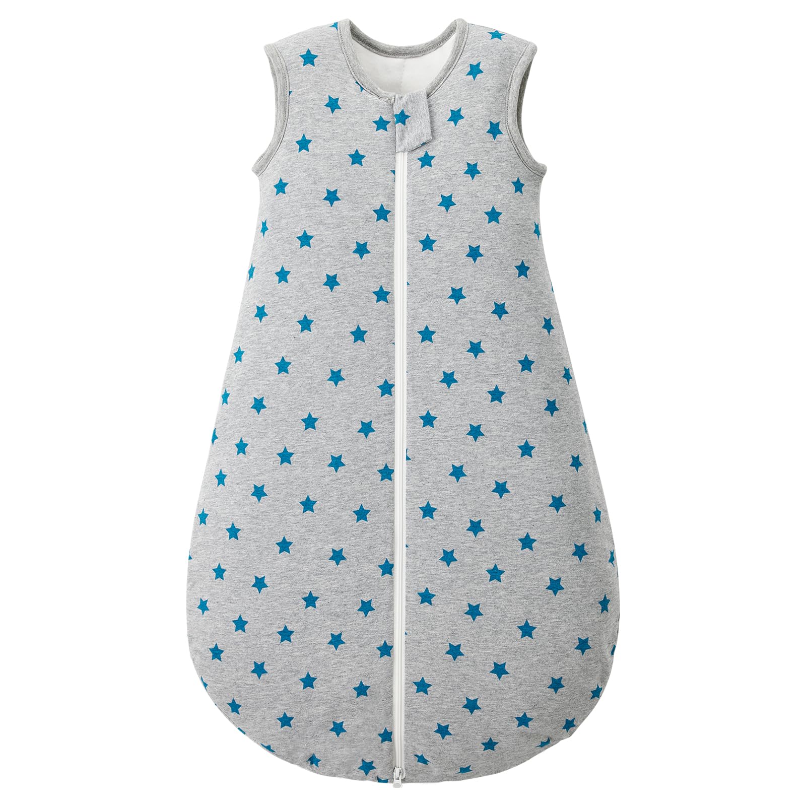 Duomiaomiao Saco de dormir para bebês 100% algodão orgânico, leve, respirável, confortável, saco de dormir infantil