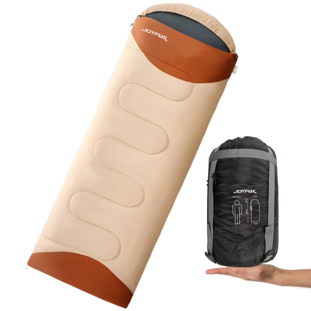 JOYFOX Saco De Dormir Térmico Casal Ou Solteiro Grande Patchworkable Lavável À Máquina Ultralight 1.3KG / 1.8KG -1,5ºc À -3,5ºc / -3ºc À -5ºc Camping