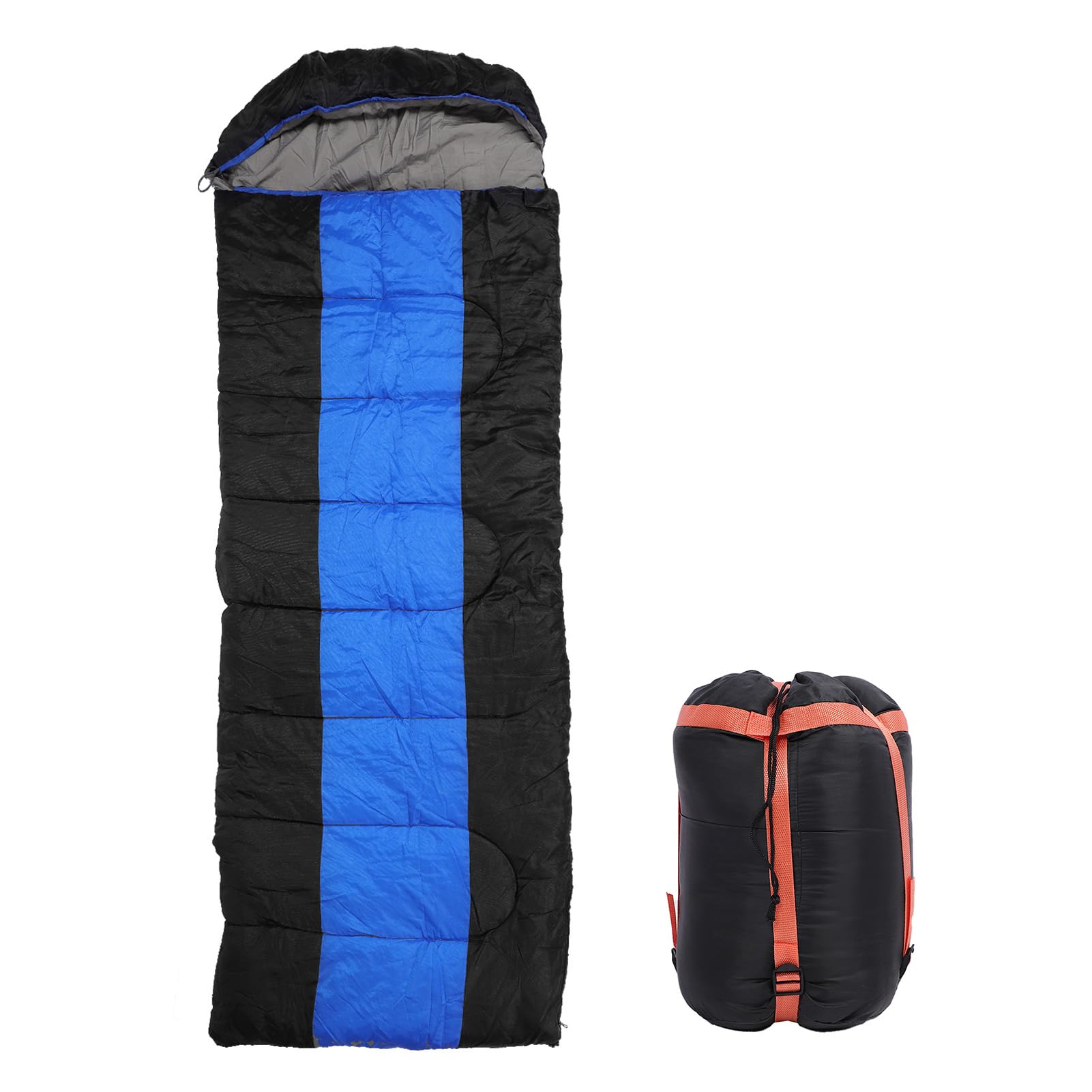 AUNMAS Saco de Dormir Aquecido Alimentado por USB para Adultos Com Suporte para Bancos de Energia Cobertor Portátil para Acampamento Caminhadas Aventuras de Inverno