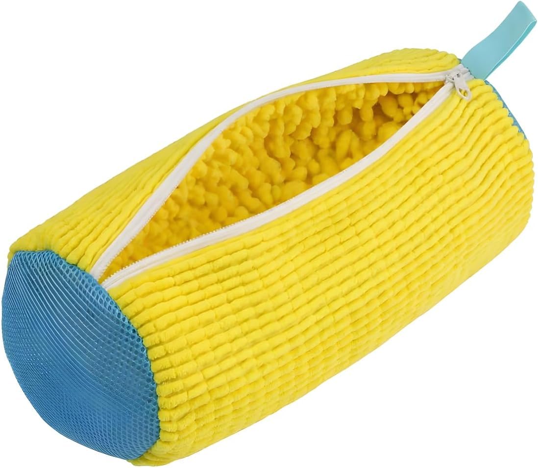 Saco para Lavar Tênis em Máquina com Zíper Reforçado e Proteção Interna – Bolsa Protetora Reutilizável para Lavagem de Calçados e Roupas Delicadas.