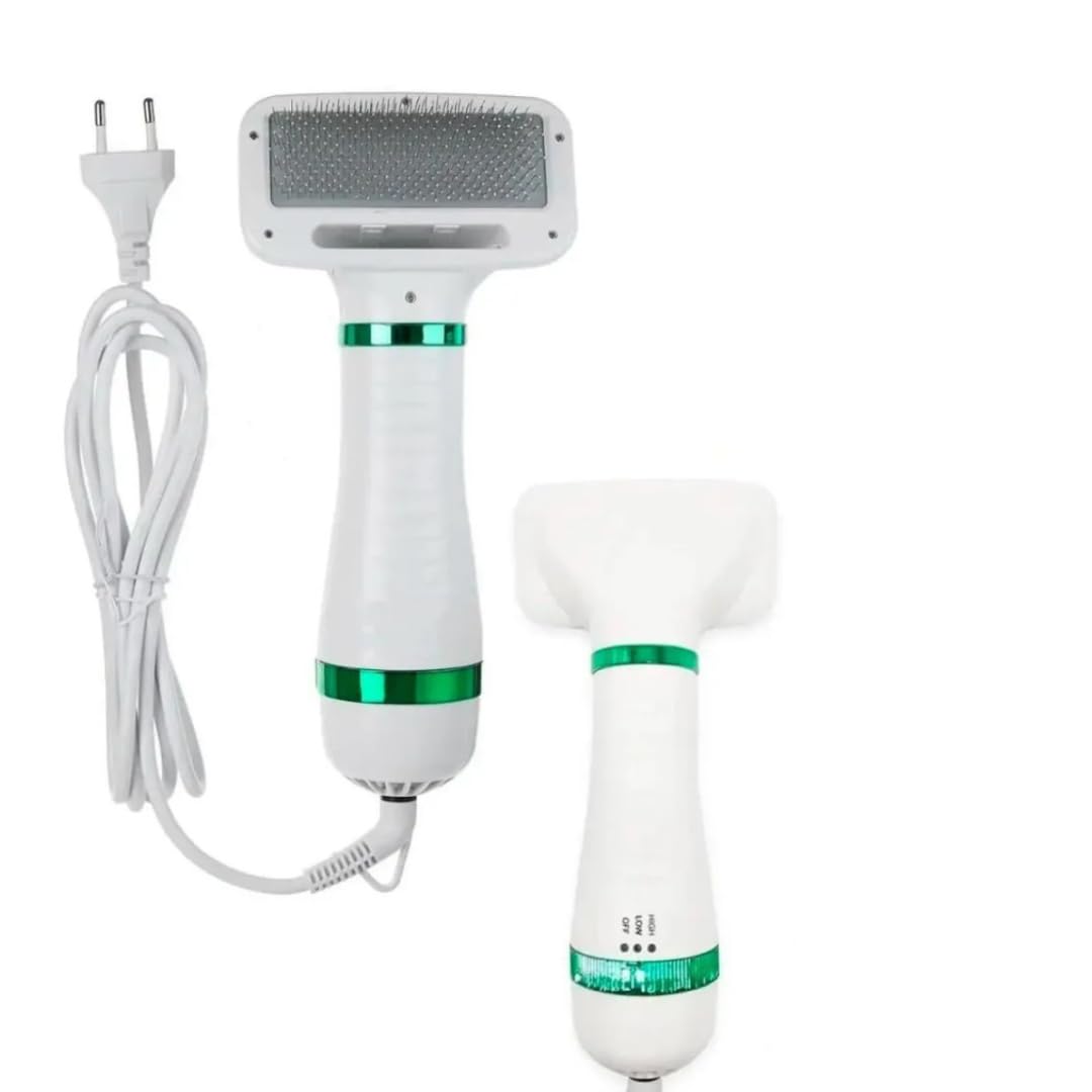 Secador e Alisador Pet 2 em 1 Portátil 110V para Cães e Gatos -Secagem Prática em Casa