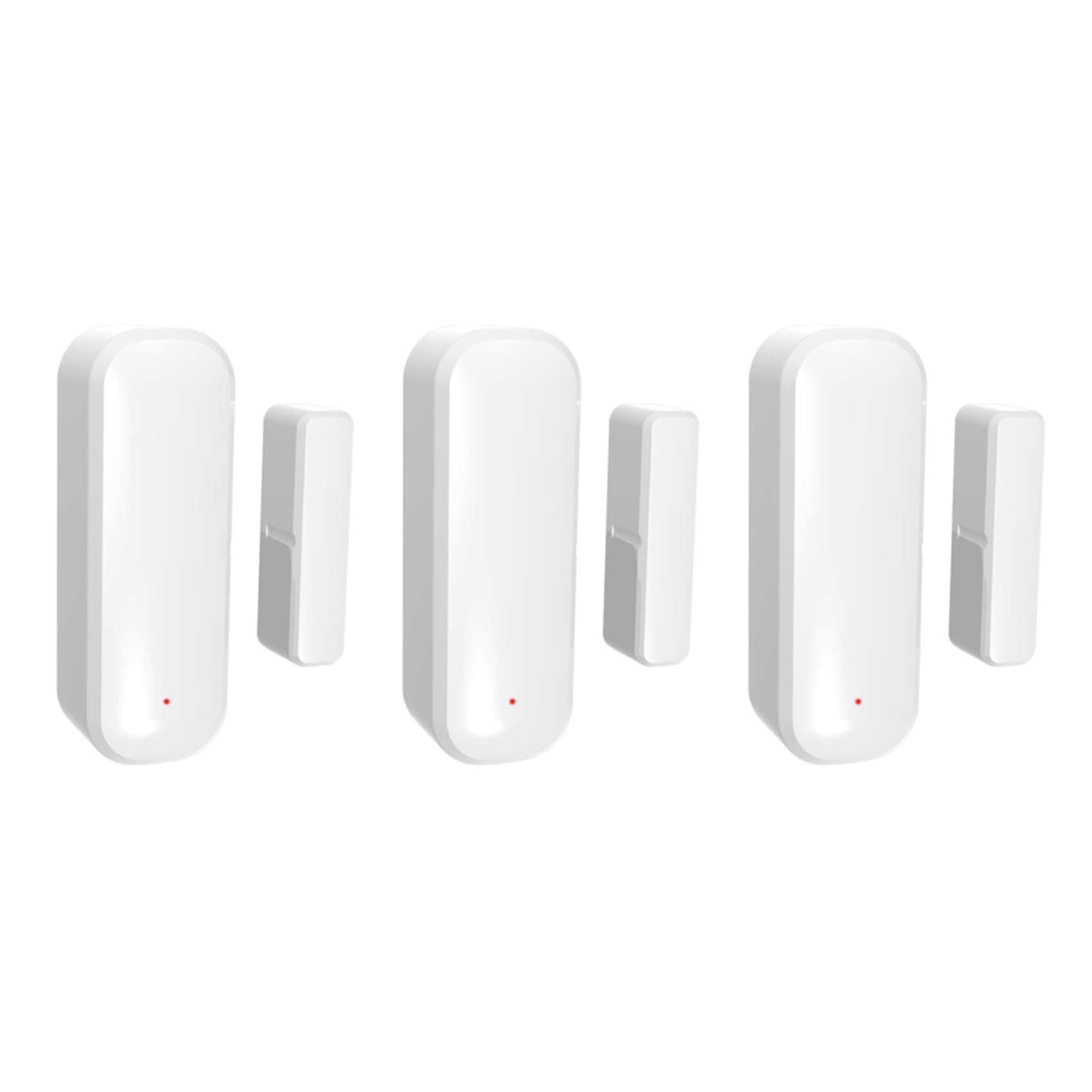 3 sensores Tuya Zigbee para janela de porta sem fio Life Sensor magnético de porta com controle remoto