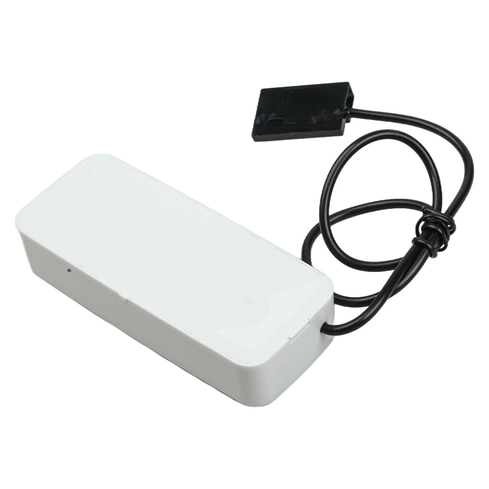 Sensor de porta WiFi inteligente para Tuya para aplicativo Smart Life, compatível com Alexa Home, interruptor magnético de alarme de segurança com alerta de bateria fraca, branco 93 x 40 x 20 mm