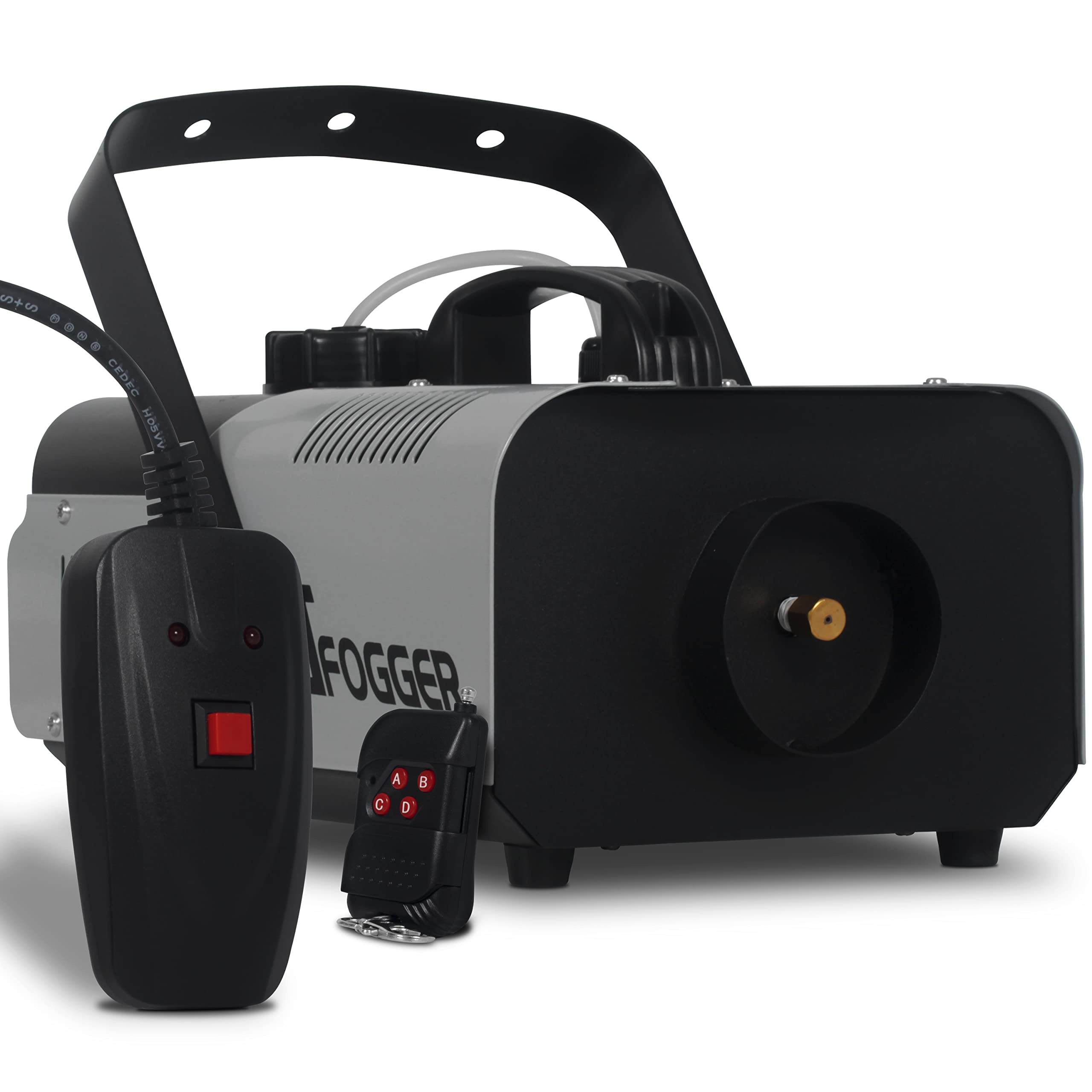 Máquina de fumaça 2000 Watts 220v Profissional para Festas Baladas Dj Com Controle Remoto Sem Fio e Xlr