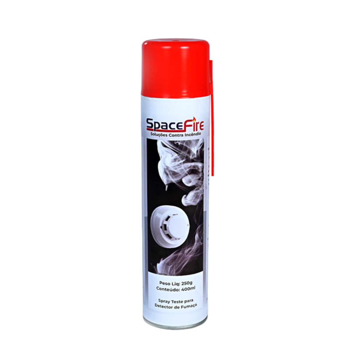 SpaceFire Spray para Teste de Detector de Fumaça, 400ml, 250g
