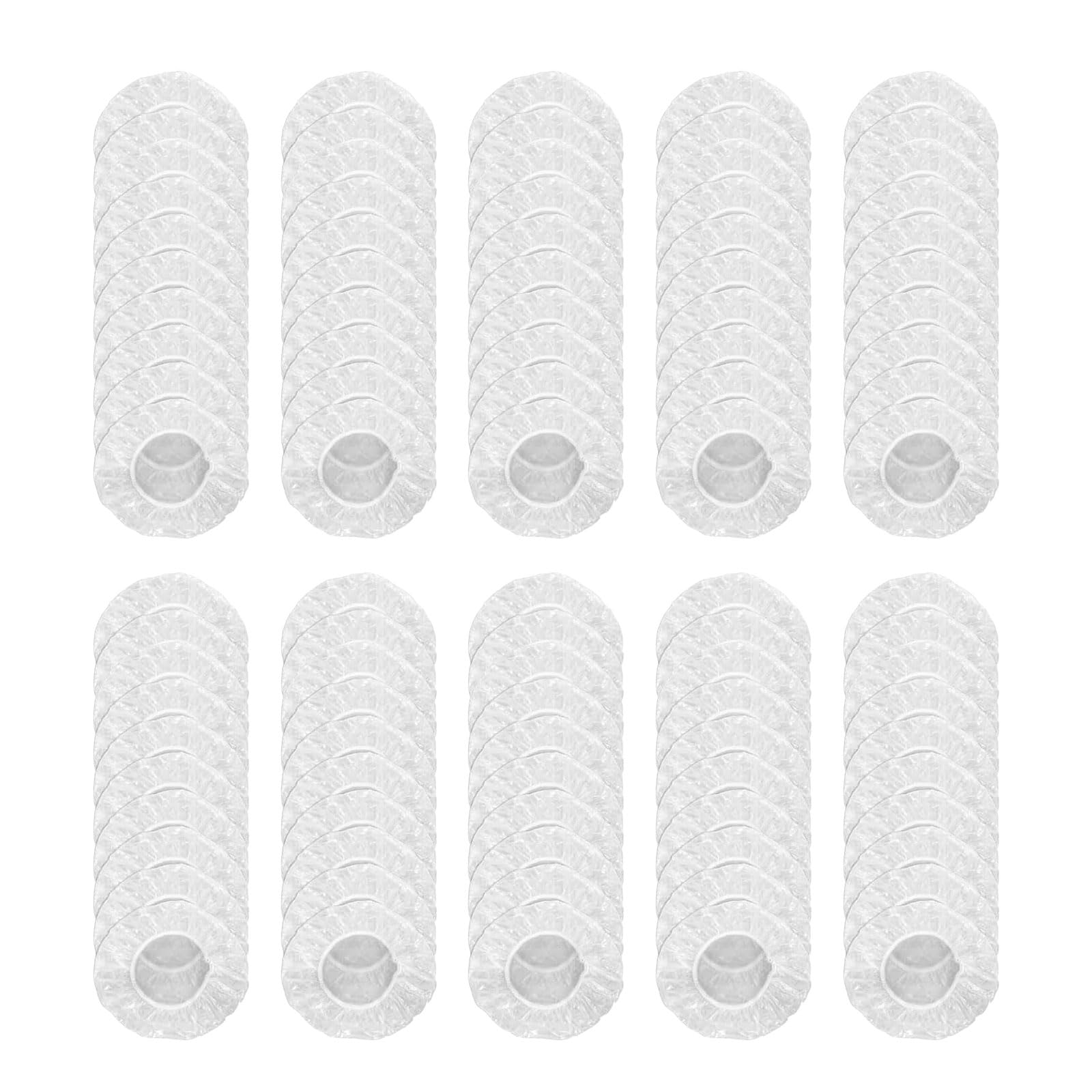 100 peças de capas de detector de fumaça de ajuste universal para diâmetros de 10 cm ou 16 cm, adaptando-se à maioria dos modelos, ideais para manutenção de instalações de equipe de gerenciamento de