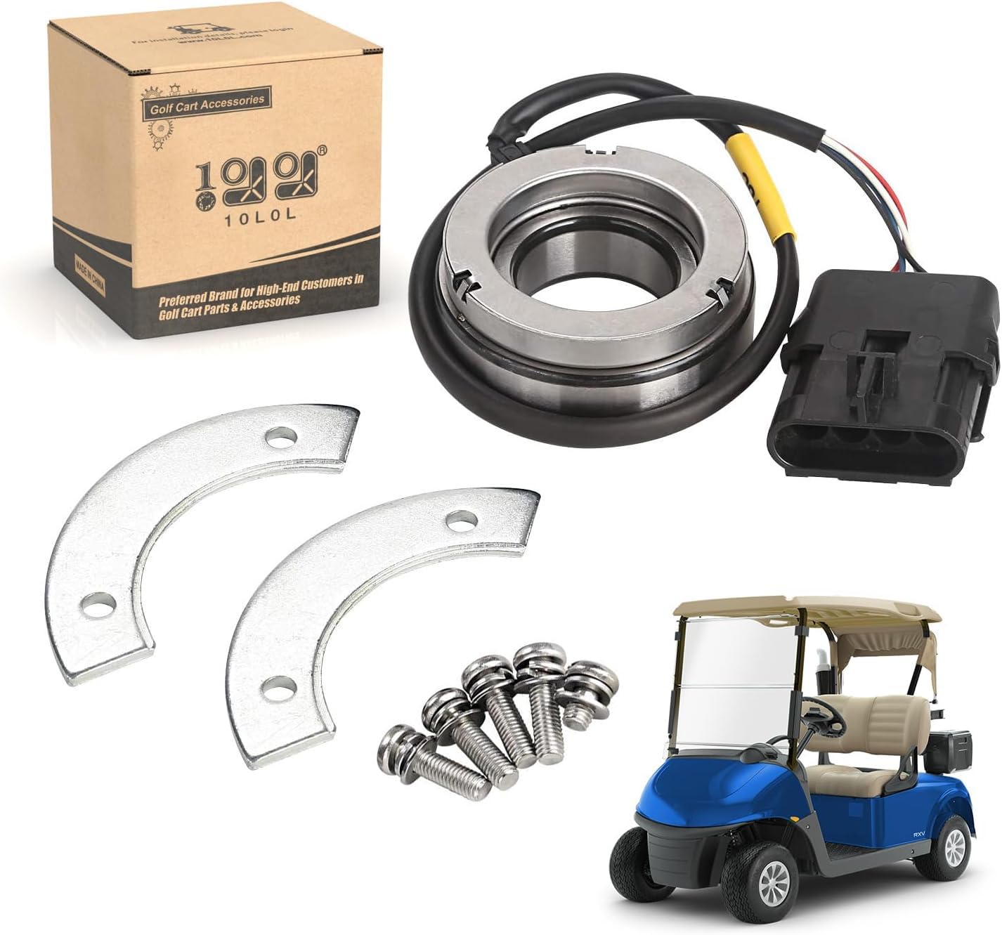 10L0L Conjunto Do Codificador Do Rolamento Do Sensor Do Carrinho De Golfe Para Ezgo Rxv Gás & Elétrico 2008 Acima Modelos Oem 612368 612595 G3951556