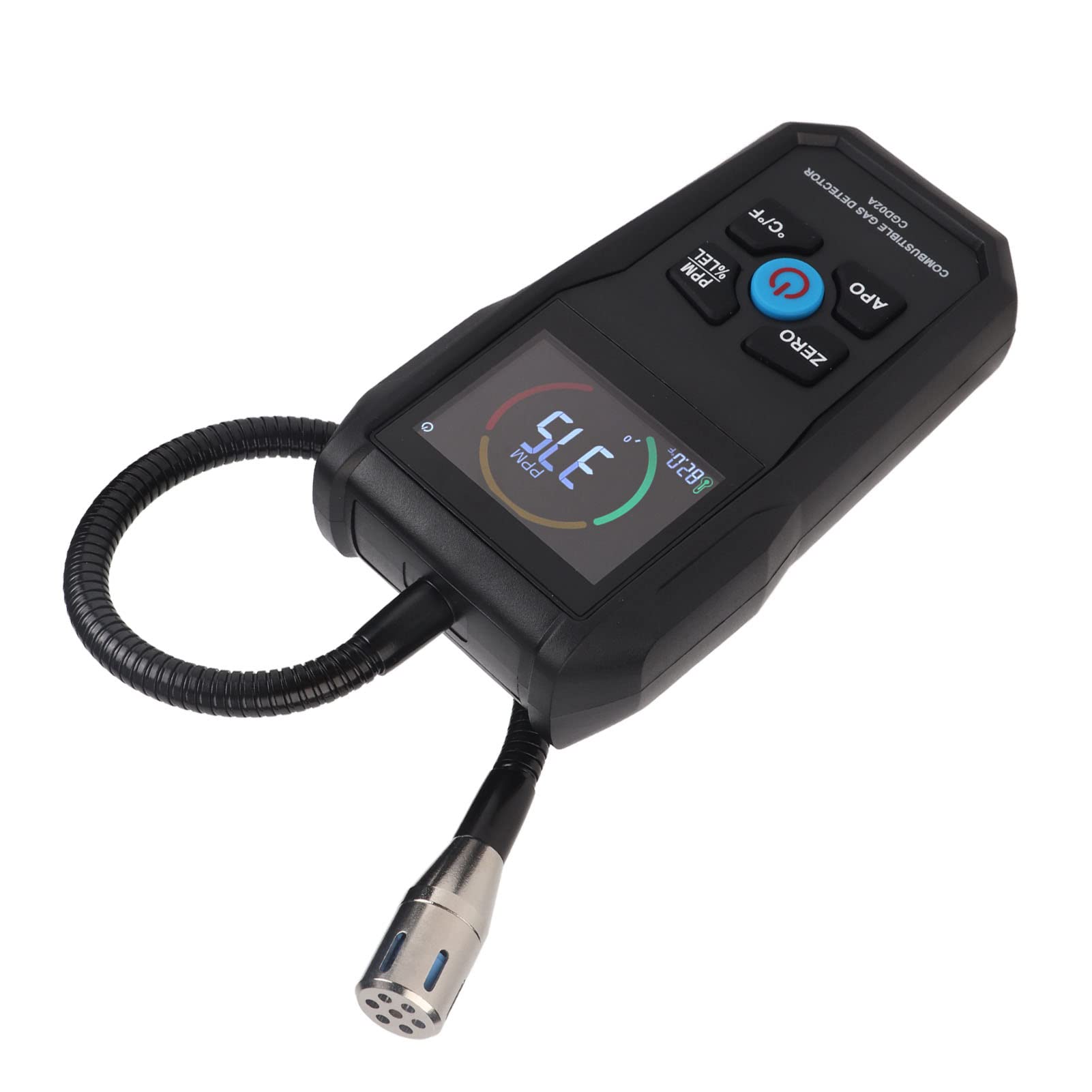 Detector de Gás Combustível Portátil LCD Exibir Testador de Vazamento de Gás para Operações de Pipeline