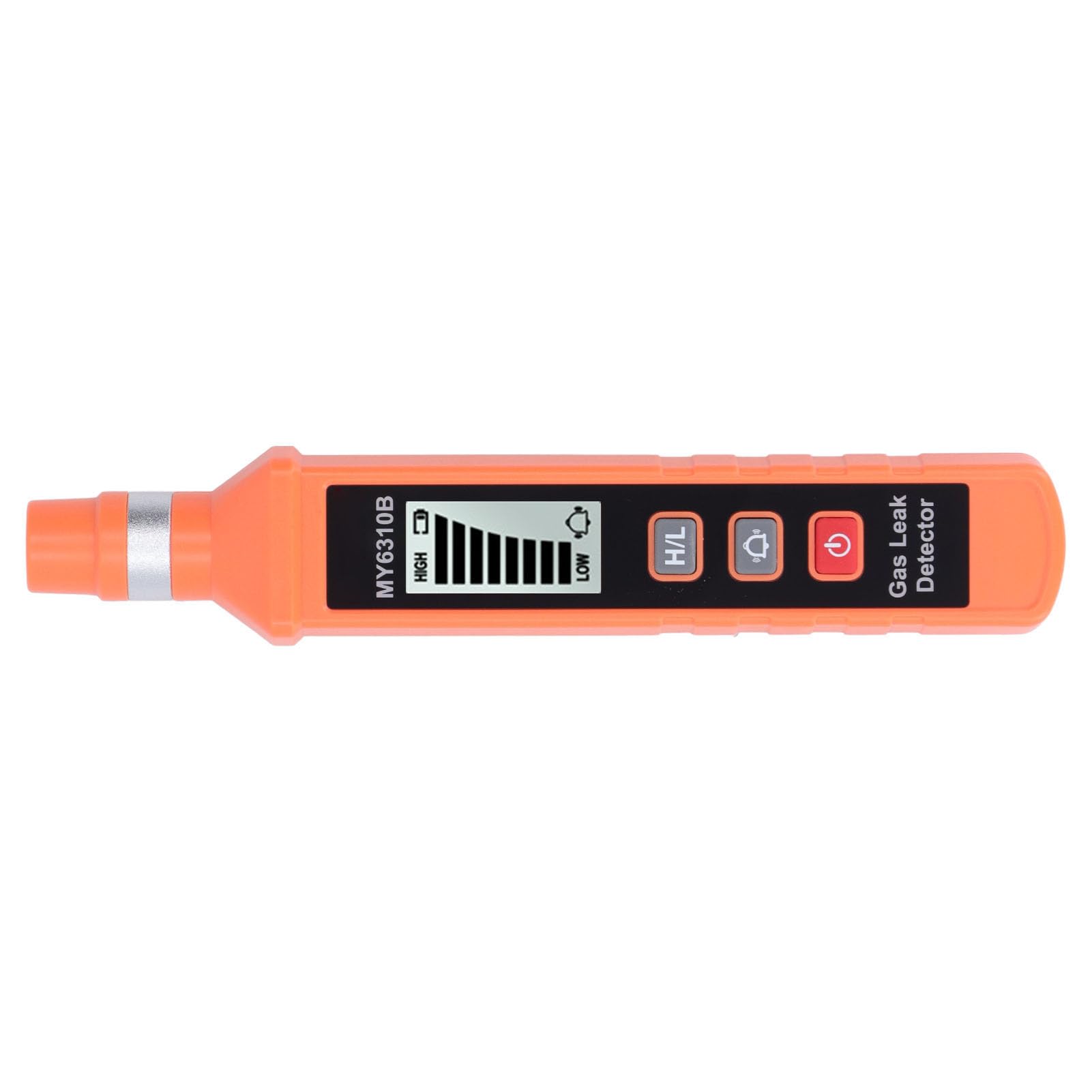 Detector de gás com visor LCD | Portátil, indicação de cor dupla, detecção de temperatura, uso doméstico e comercial