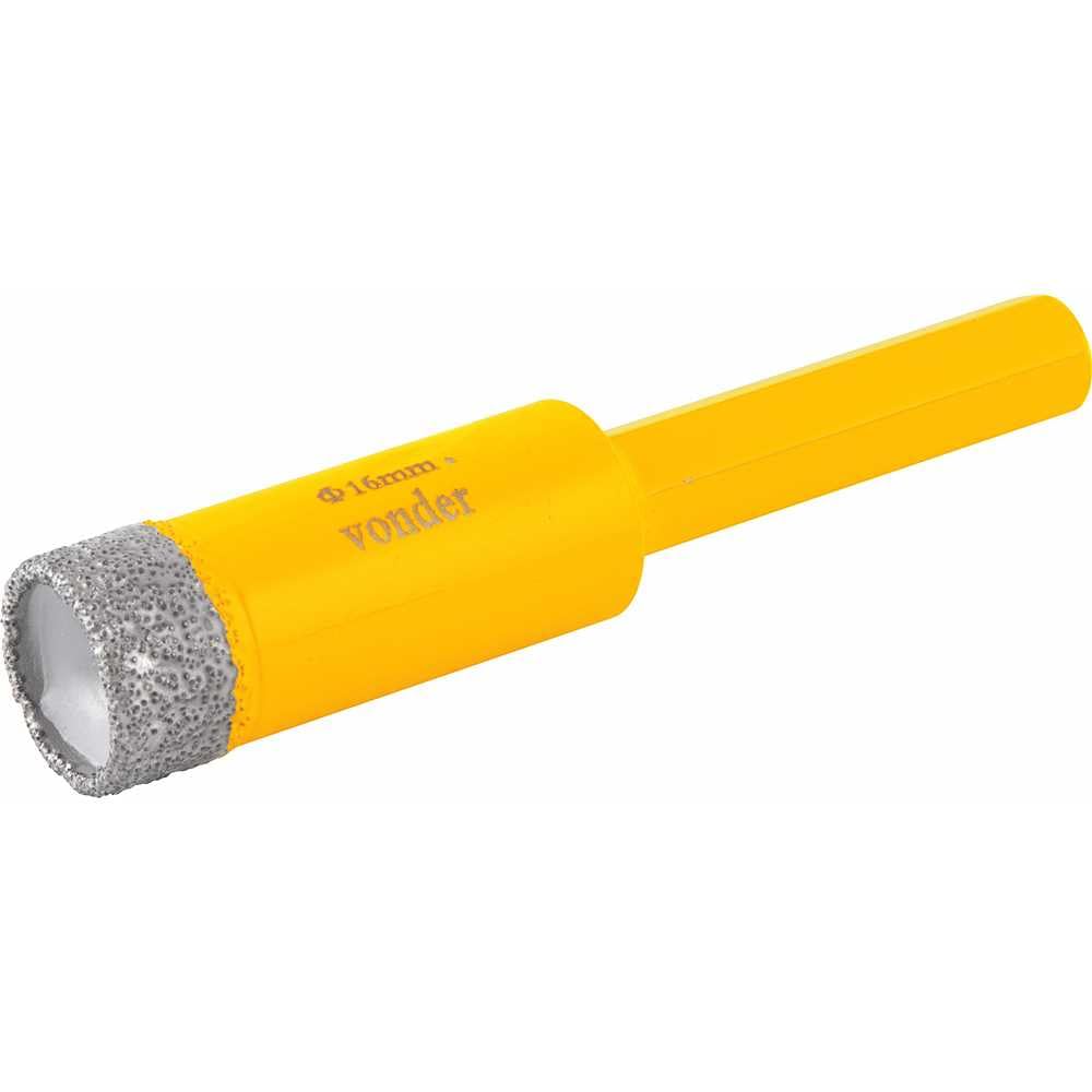 Vonder, Serra Copo Diamantada 16 Mm, Refrigerada, com Haste