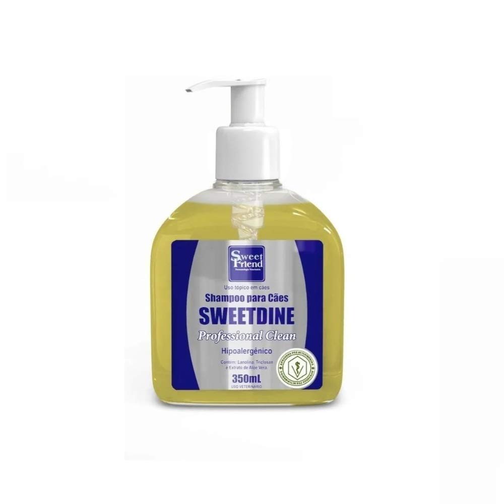 Shampoo Hipoalergênico Sweetdine Cães e gatos – Sweet Friend – 350ml