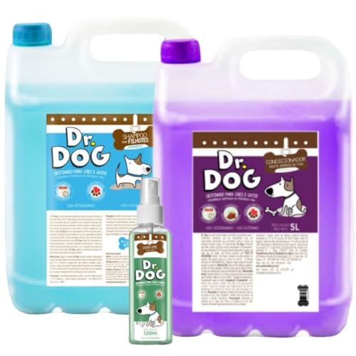 Kit Exclusivo Shampoo e Condicionador Hipoalergênico 5L + Perfume Xodozinho