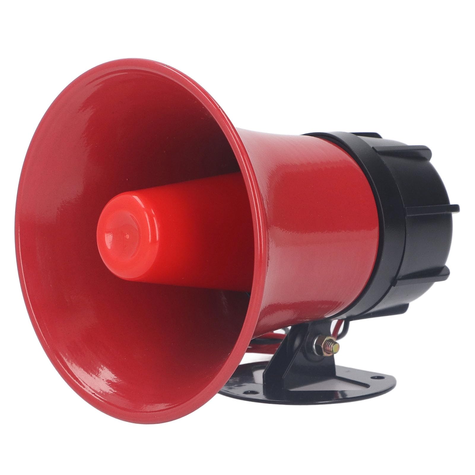 Alarme industrial, sirenes de chifres de segurança, sirene de segurança 120dB 30W AVISO DE EMERGÊNCIA ABS para porta externa (DC12V) (DC24V)