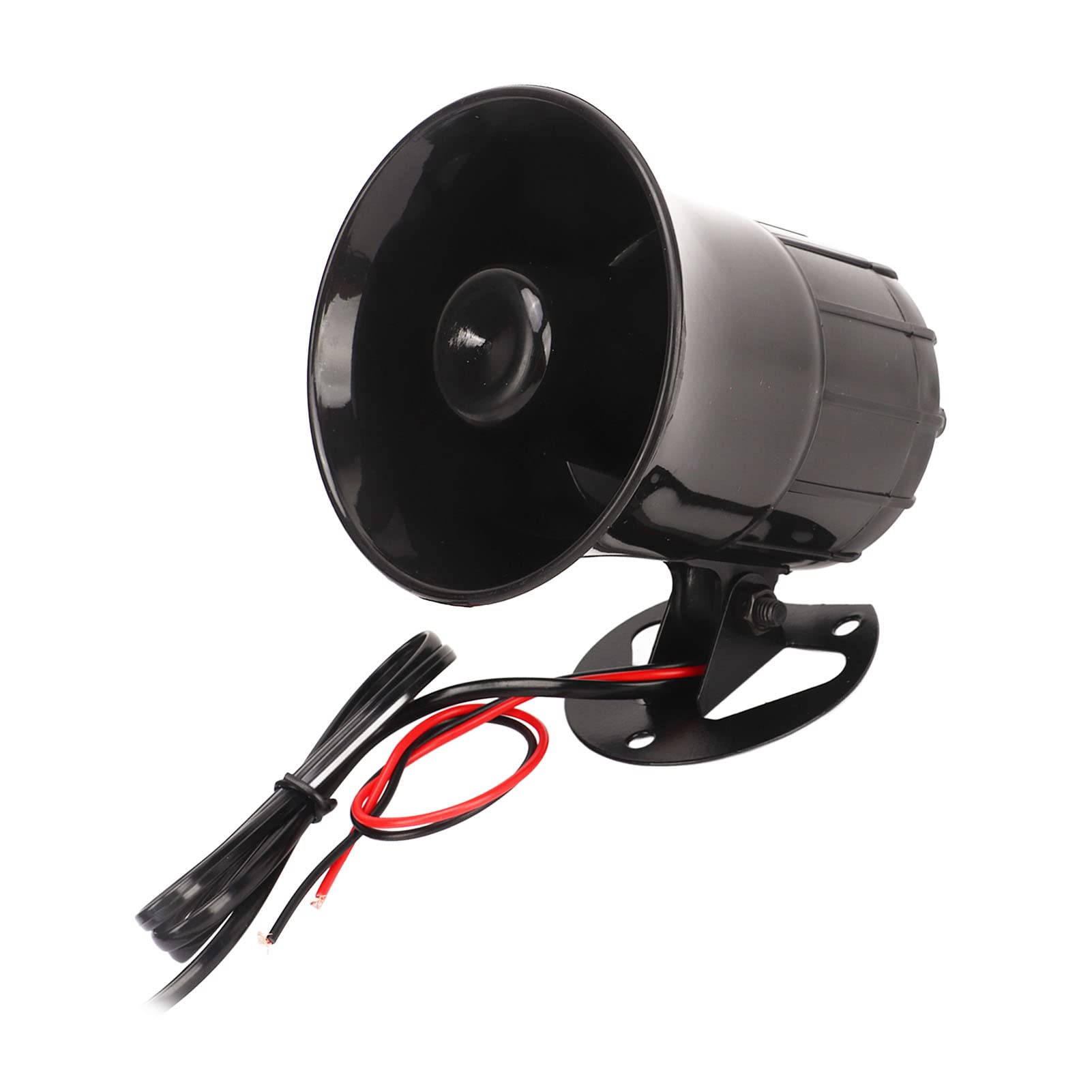 12V 30W Sirene de 3 Tons 120DB Alarme de Aviso Elétrico Buzina Ar para Veículo, Caminhão, Alerta Emergência Com Sons Ambulância Patrulha Pato