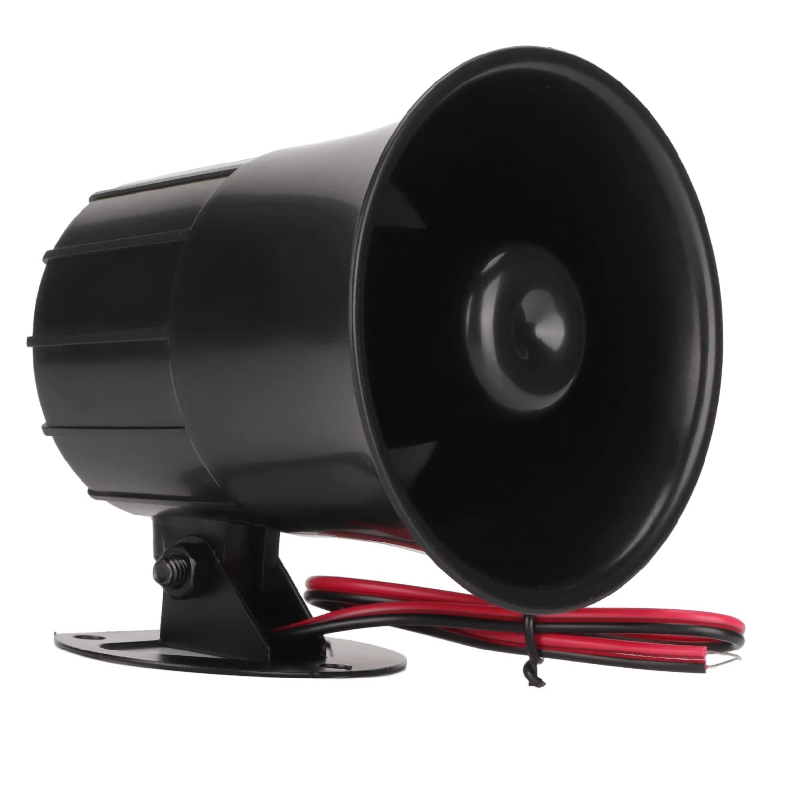 Dioche Sirene Com Fio de 110db, Buzina, 12v Dc, Alarme de Segurança de Alto Decibel Com Revestimento Abs e Fio de Liga para Casa, Jardim, Canteiro de Obras