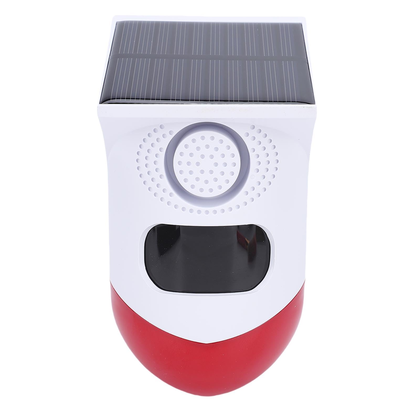Estink Alarme Com Sensor de Movimento Solar, Sirene de Segurança Solar ABS Com WiFi e Controle Remoto, Som de 120dB, Detecção de 110 Graus, Alerta Externo IP67 para Fazendas e Vilas